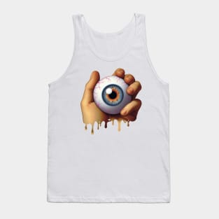 Hand holding an Eyeball Tank Top